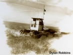 Dylan robbins sepia tone life gaurd tower