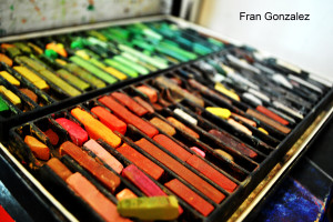 Fran Gonzalez compimentary colors still life